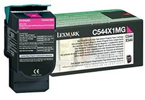 Lexmark Cartouche de toner à rendement extrêmement élevé 1 x magenta 4000 pages LRP / LCCP C544X1MG