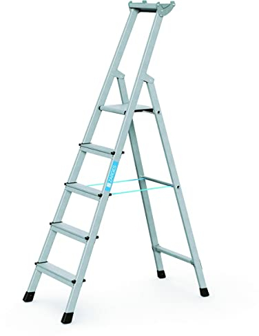 Zarges Eloxierte Trade-Plattform-Stufen 5 Sprossen ZAR41225