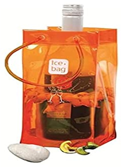 Gimex 17403 Ice Bag Basic Cooler 1 Bottle Orange