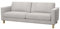 Soferia Kompatible Ersatzbezug fur KARLSTAD 3er-Sofa, Stoff Naturel Beige (FLECKENBESTÄNDIG), Beige