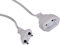 Electraline 900009CBB Schutzkontakt 3 m Kabel-weiß-Kunststoffleitung-IP20 Innenbereich/Verlängerungskabel mit Kindersicherung/europäische Verlängerung, weiß, 3M