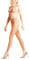 FALKE Matt Deluxe 30 DEN W Le Transparents Unis Leggings, Effet Peau Powder 4069, M Femme