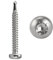 FASTON® Bohrschrauben Innensechsrund 3,5x19 mm mit Linsenkopf Form M Edelstahl A2 V2A (100 Stück) DIN 7504 TORX Selbstschneidend Schnellbauschrauben Selbstschneidende für Weichmetalle (z.B. Aluminium)