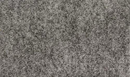 StoffBook 3MM BASTELFILZ FILZSTOFF SELBSTKLEBEND NADELFILZ Filz Stoff, E255 (Graumelange-3mm, 50x40cm)