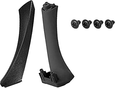 Door Panel Handle Pull Trim for BMW E90 E91 316 318 320 325 328 330 335, Car Inner Handle for BMW 3 Series 2004-2012 (Right) (1, E90 Left)