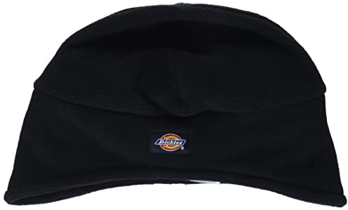 Dickies Herren Fleece-Mütze mit Maske Winter-Hut, schwarz, Einheitsgröße