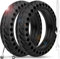 BANGTING 2 PCS 8,5 Zoll E Scooter Solid Reifen, 8 1/2 x2 Vollgummireifen, 50/75-6.1 Ersatzreifen für Xiaomi Pro 2 / M365 / M365 Pro / 1S / 3/3 Lite/Essential und alle 8,5 Zoll Scooter Reifen (Schwarz)