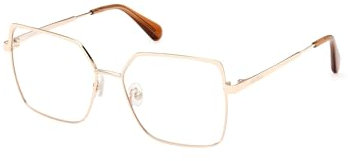 MAX&Co. Brillengestell (Model MO5097) für Damen, Rechteckig, gefertigt aus Metall (inklusive Brillentasche)