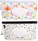 WeddHuis 2 Pcs Feuchttücher Tasche für Babys Feuchttücherbox unterwegs，Wiederverwendbar Wet Wipe Tasche Feuchttücher Behälter für Unterwegs, Zuhause, Büro