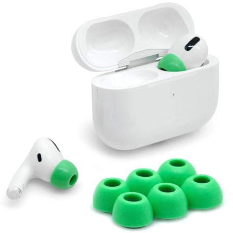 Eartune Fidelity UF-A Premium-Memory-Schaumstoff-Spitzen für AirPods Pro (1. Generation und 2. Generation), passt in die Hülle, bleibt in Ihren Ohren, hervorragende Schallisolierung und integrierter