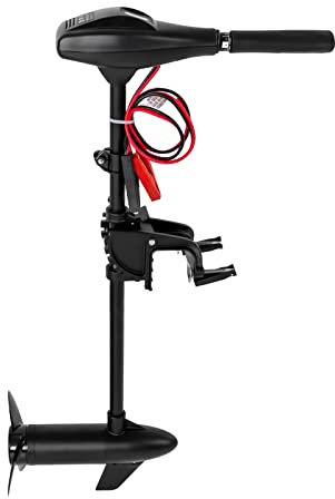 Motore fuoribordo elettrico fuoribordo fuoribordo, motore elettrico per barca, da 12 V, 100 A, batterie da 6 km/h, elica regolabile, motore da barca per pesca, gommoni