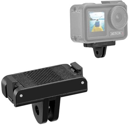 Panlouting Magnetische Adapter Kamerahalterung für DJI OSMO Action 3/4/5 Pro | Schnellwechseladapter | Action Kamera Zubehör kompatibel mit Selfie Stick und Stativ