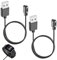 2 PCS Smart Watch Magnetic Charger Compatible with YAMAY SW023, Willful SW021, SW025, Letsfit ID206, ID205L, ID205U, ID205S, ID216, Umidigi Uwatch 3S, 3, 2S, 2 - 2 Pin Magnetic Charger