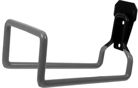 Yardwe Platzsparender Schlauchhalter Wandmontierter Gartenschlauchhalter Metall-schlauchtrommel Für Den Außenbereich