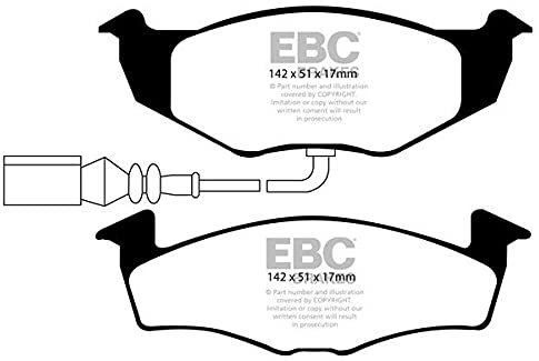 EBC Brakes DP1498 Blackstuff Bremsbeläge
