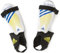 adidas Herren Schienbeinschoner Predator Replique, White/Vivid Yellow S13/Prime Blue S12, XS, Z19170