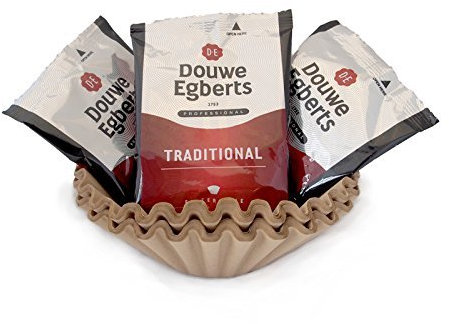 Douwe Egberts Traditional Filter Coffee Sachets Pack of 45. Each Pack 50g (Total 2250g) + Filters. Smooth Coffee Blend.