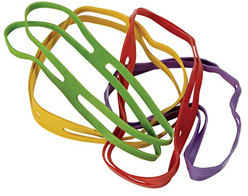 Alco-Albert Cross Bands, 100 x 11 mm, 100 g, Assorted Colours, 2766/1