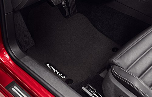 Volkswagen Original Premium Velours Fußmatten VW Scirocco schwarz 2-teilig vorn 1K1061275PSWGK