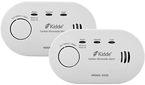 Kidde Lifesaver Carbon Monoxide Alarm 5CO Twin Pack by LIFESAVER
