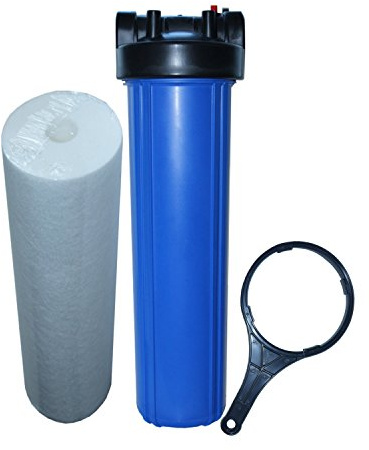 'Big Blue 20 1IG Alloggiamento del filtro con filtro e filtro chiave – Filtro acqua – prefiltro – casa acqua filtro – Filtro Cartuccia