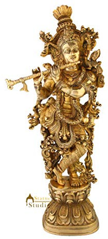StatueStudio stehend Krishna Statue