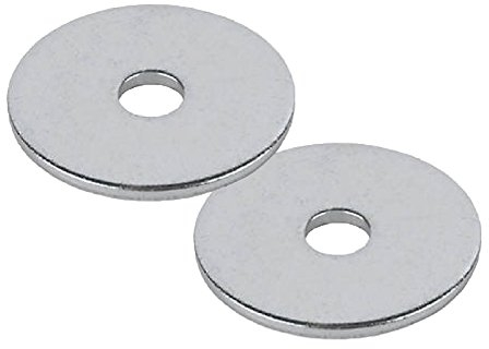 100 x Steel Penny Repair Washers M6 x 25mm Bright Zinc Plated for Nuts, Bolts & Screws