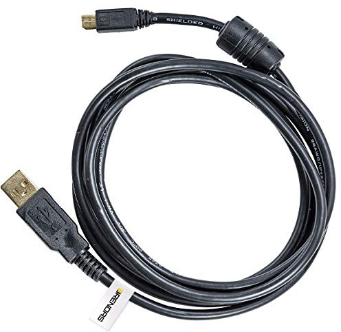 Uteruik Câble USB Mini-B 8 Broches pour Nikon D3200 D5200 D5000 D5500 D7100 D7200 DF et D750 Caméras de Remplacement pour Nikon UC-E6 UC-E16 et UC-E17 Câble 1,5 m