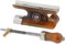 Tubayia Geigenbogen Violinbogen Ebenholz Frosch mit Schraube für 4/4 3/4 Violine Geige Zubehör