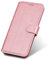 GOGME Hülle für Nokia 3.4 Hülle, Handyhülle Nokia 3.4 Flip Case Brieftasche Schutzhülle, Premium Leder mit Ständer Funktion & Kartenfach & Magnetic Snap Cover, Rosa