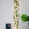ZHANGTING Leaf Garland with LED Fairy Lights, Artificial Ivy Leaves Copper Wire String Lights AAA Batteries Powered for Christmas Wedding Bouquets Party Home Bedroom Decorations (1, 2M 20LED)