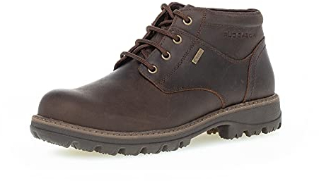 Pius Gabor Herren Boots,Schnürschuhe,Gore TEX,Extragrip,Latex Wechselfußbett,Wollfutter,straßenschuhe,Strassenschuhe,Mocca,42.5 EU / 8.5 UK