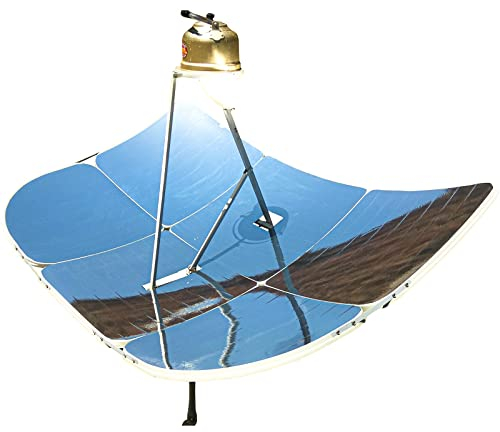 YAMO DUDO Four solaire, fours d'extérieur, kit de réchaud solaire, cuisinière solaire parabolique portable 2500 W, cuisinière solaire concentrée, 130 x 190 cm, cuisinière solaire rectangulaire