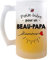 Chope de bière Petite Pinte d’un Beau-Papa d’Amour | Idée cadeau originale et humoristique pour fête des pères, famille, papa ou beau-père amateur de bière