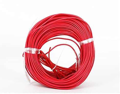 Cable de calefacción de Invernadero Cable de calefacción de Suelo de Calentador de Invernadero for Plantas Vegetales (Size : 50 Meters)