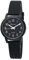 Ravel - Montre-Bracelet en Silicone pour Femme « Summer in Black » (Boîtier de Montre 30 mm) - Quartz Analogique - R1813.3 - Noir