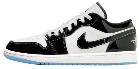 Nike Air Jordan 1 Low Herren Schuhe Weiß/Schwarz DV1309-100 10, Weiß/Schwarz, 44 EU