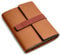 Wanderings Wiederbefüllbarer A5 Leder Planer, Karamellfarbe, 18X23 cm - Premium 6 Ringbucheinband - Filofax Kompatibel, Vollnarbenleder Organizer - Mit 52 Wochen Undatiertem Planer