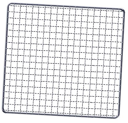 Toddmomy Panier À Barbecue En Acier Inoxydable - 20 X 20 Cm - Plateau Avec Grille