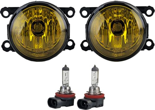 Klarglas Nebelscheinwerfer Gelb Set für Citroen C1 C4 C5 C6 Xsara C-Crosser