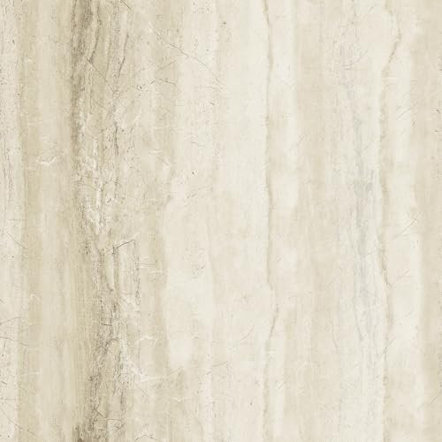 Debona Vertical Marble Wallpaper – Metallic Highlight Luxury Wallpaper for Living & Bedroom - Natural/Gold