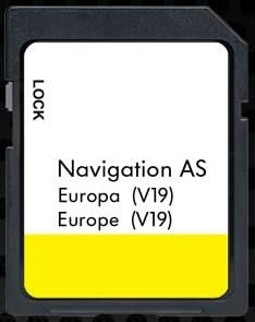 Generisch Kartenaktualisierung (GPS Navigation) - Europa - v19 ECE 2024/2025 -KOMPATIBEL MIT Volkswagen Discovery Media 2 MIB2 - Navigation AS - SD Kartengröße 32 GB