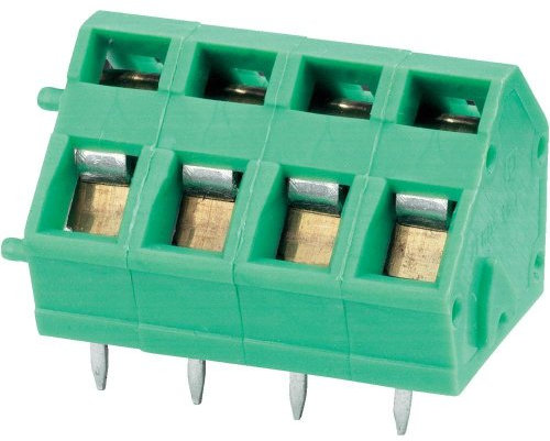 PHOENIX CONTACT ZFKDSA 1,5C-6,0 Leiterplattenklemme, 1.5 mm² Nennquerschnitt, 1 Polzahl pro Reihe, ZFKDS(A) 1,5C Reichweite, 5 mm Rastermaß, Grün, 50 Stück