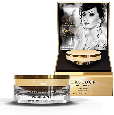 Isabelle Lancray Anti-Aging Tagescreme - L'âge d'or Marianne Crème Liberté, hautstraffende Gesichtscreme mit leichtem UV Schutz, Tagespflege für reife und anspruchsvolle Haut (1 x 50 ml)