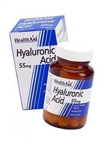 Hyaluronic Acid 55 mg 30 Tablets of Health Aid
