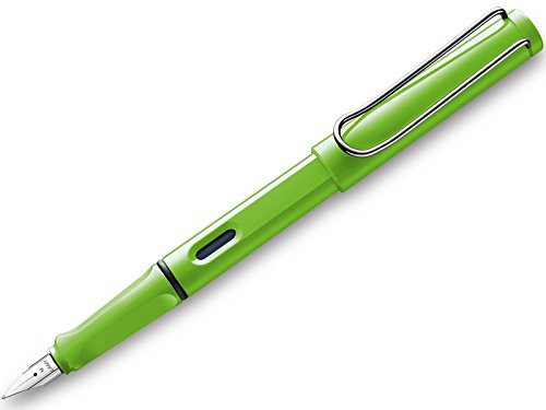 Lamy Green Safari Fountain Pen 2016 Limited Edition - Broad Nib