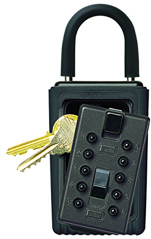 Kidde KS Pro Portable Schlüsselkasten mit Zahlenschloss – Schwarz