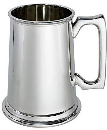 Wentworth Pewter - Jarra de peltre de dos pintas, taza de cerveza, jarra gigante