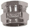 15mm Chrome Stop End - Bag of 2