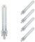 TECNOLUX EURO Lámpara Bombilla Led 2U Tubo G24 6500 K Luz Fría 12W (Pack 5) Eficiencia Energetica F